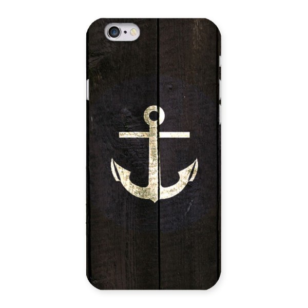 Wood Anchor Back Case for iPhone 6 6S