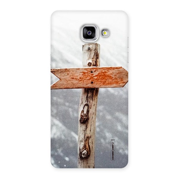 Wood And Snow Back Case for Galaxy A5 2016