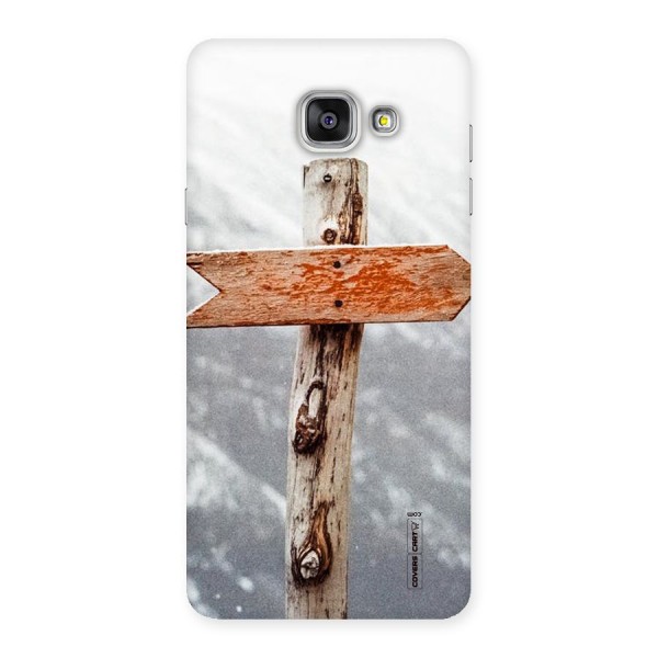 Wood And Snow Back Case for Galaxy A7 2016