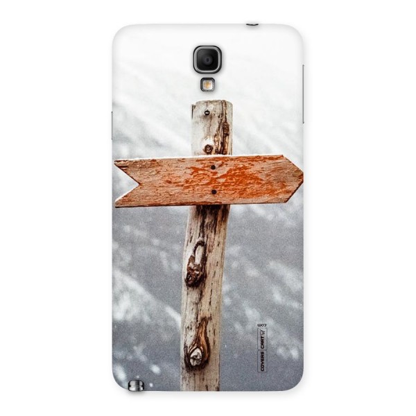 Wood And Snow Back Case for Galaxy Note 3 Neo
