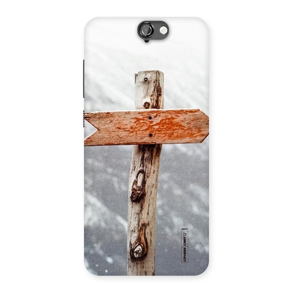 Wood And Snow Back Case for HTC One A9