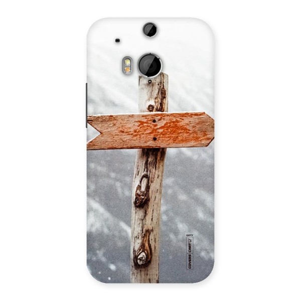 Wood And Snow Back Case for HTC One M8