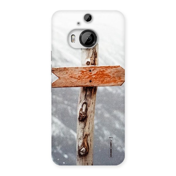 Wood And Snow Back Case for HTC One M9 Plus