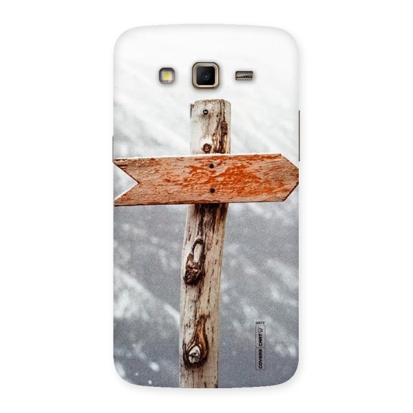 Wood And Snow Back Case for Samsung Galaxy Grand 2