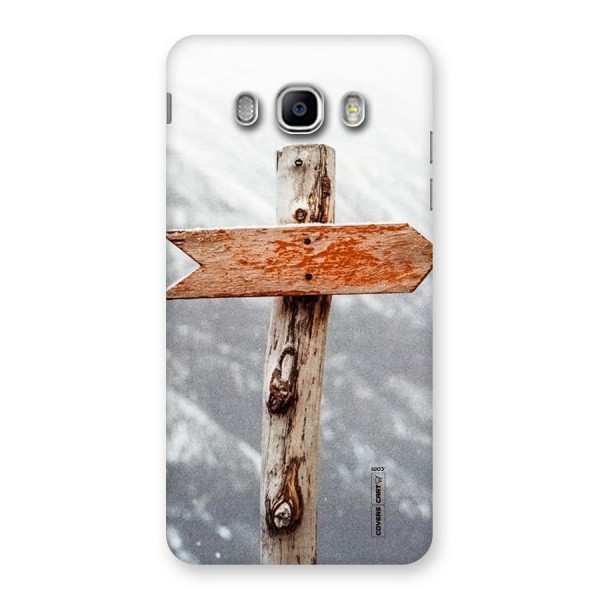 Wood And Snow Back Case for Samsung Galaxy J5 2016