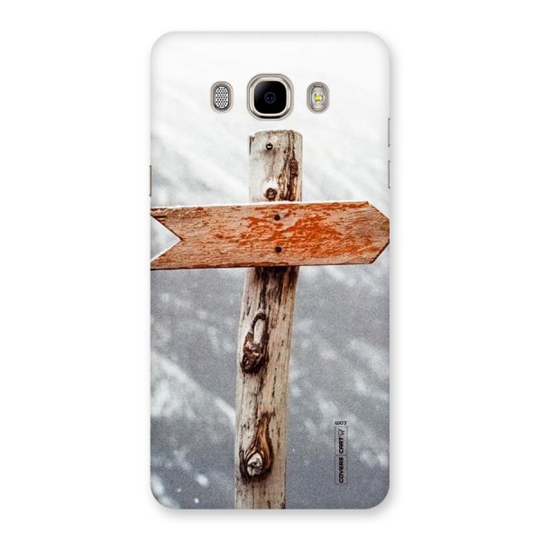 Wood And Snow Back Case for Samsung Galaxy J7 2016