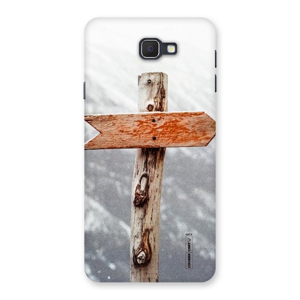 Wood And Snow Back Case for Samsung Galaxy J7 Prime