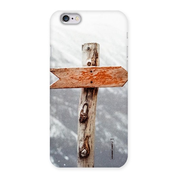 Wood And Snow Back Case for iPhone 6 6S