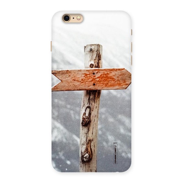 Wood And Snow Back Case for iPhone 6 Plus 6S Plus