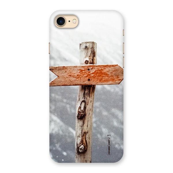 Wood And Snow Back Case for iPhone 7