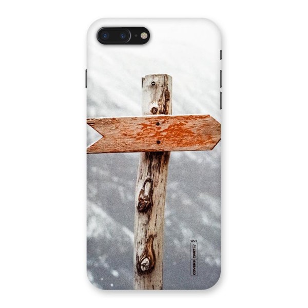 Wood And Snow Back Case for iPhone 7 Plus