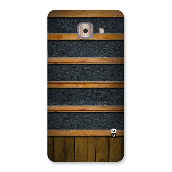 Wood Design Back Case for Galaxy J7 Max