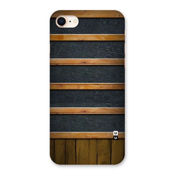 Wood Design Back Case for iPhone 8