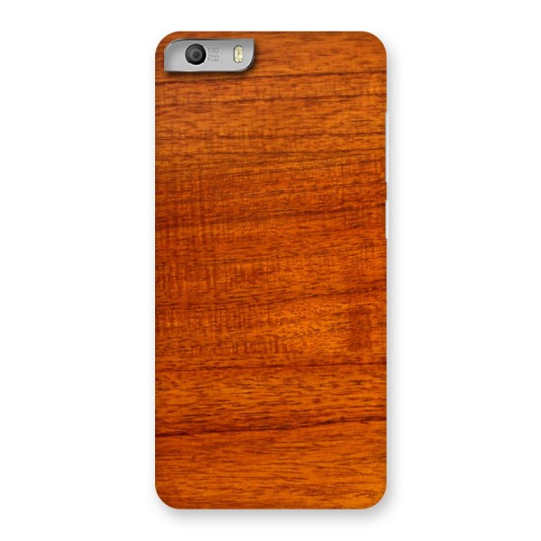Wood Texture Design Back Case for Micromax Canvas Knight 2