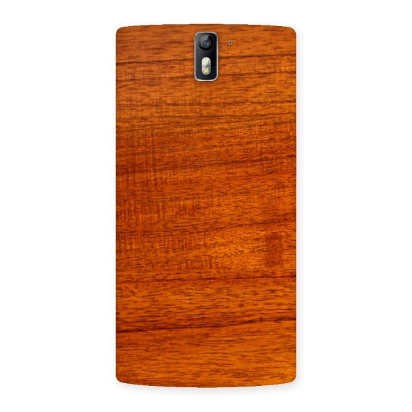 Wood Texture Design Back Case for One Plus One