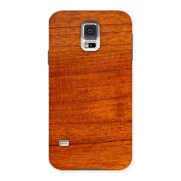Wood Texture Design Back Case for Samsung Galaxy S5