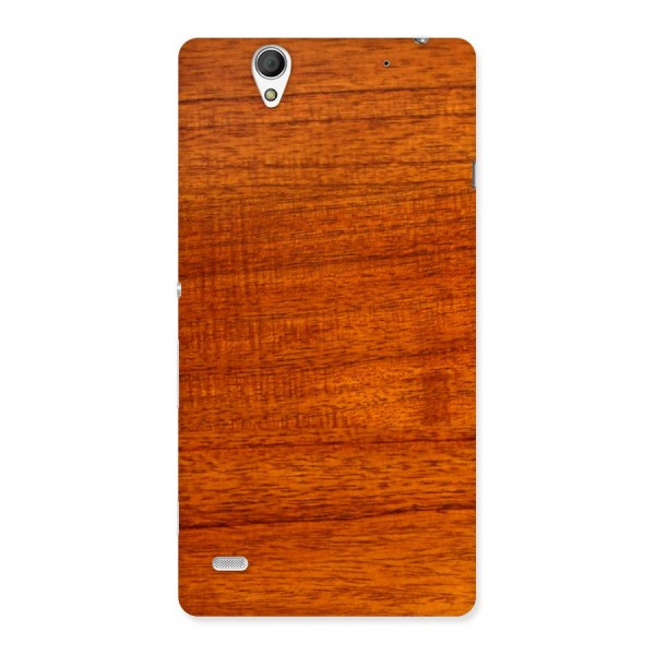 Wood Texture Design Back Case for Sony Xperia C4