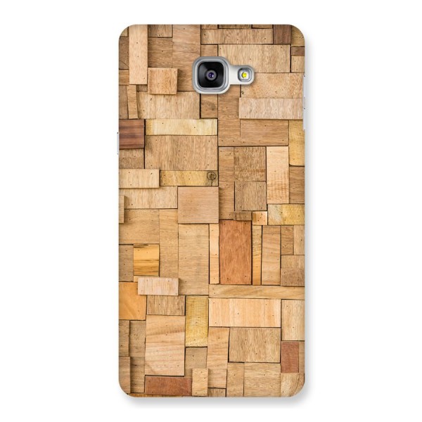 Wooden Blocks Back Case for Galaxy A9