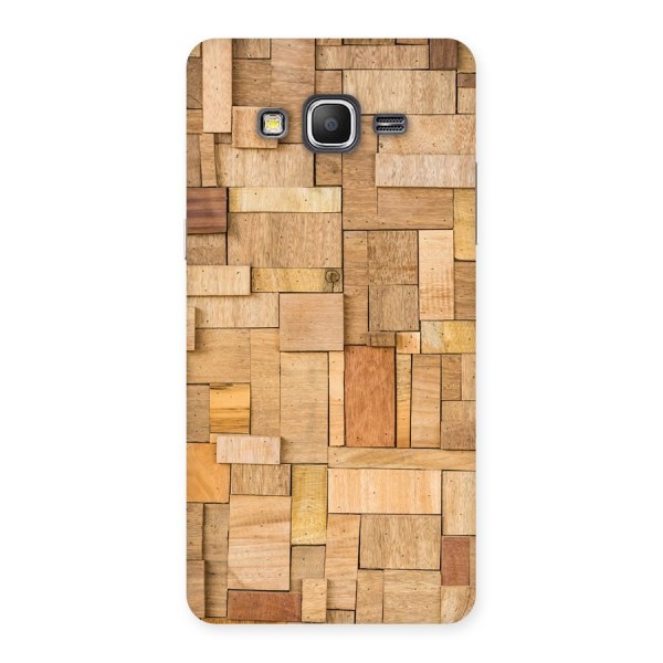 Wooden Blocks Back Case for Galaxy Grand Prime