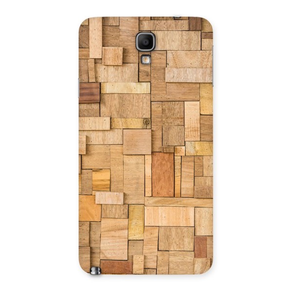 Wooden Blocks Back Case for Galaxy Note 3 Neo