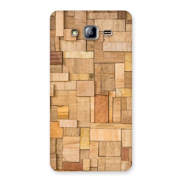 Wooden Blocks Back Case for Galaxy On5