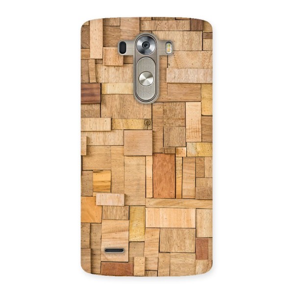 Wooden Blocks Back Case for LG G3
