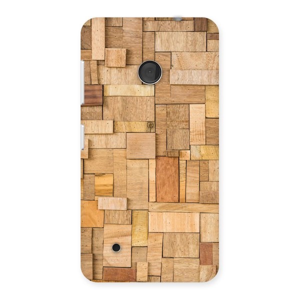 Wooden Blocks Back Case for Lumia 530