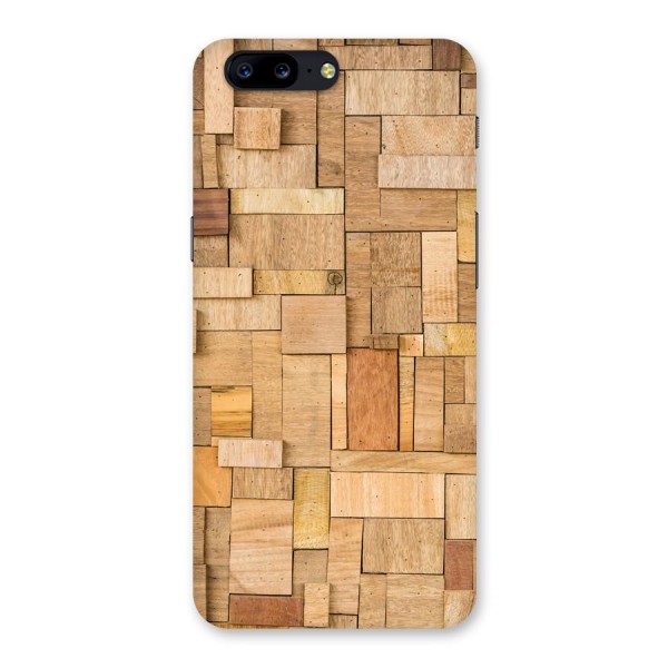 Wooden Blocks Back Case for OnePlus 5