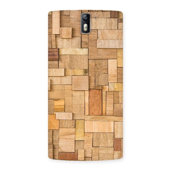 Wooden Blocks Back Case for One Plus One