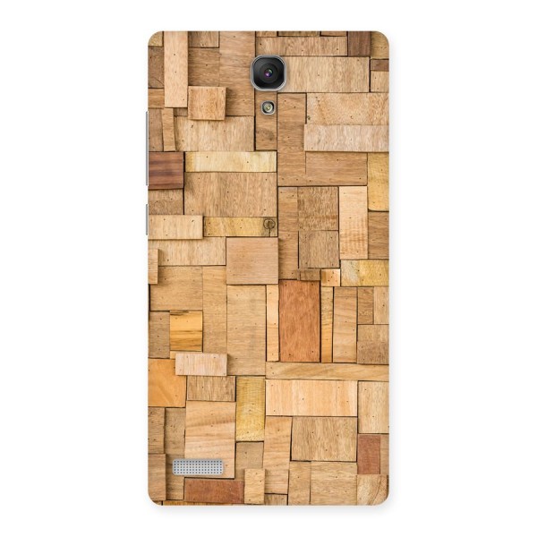 Wooden Blocks Back Case for Redmi Note