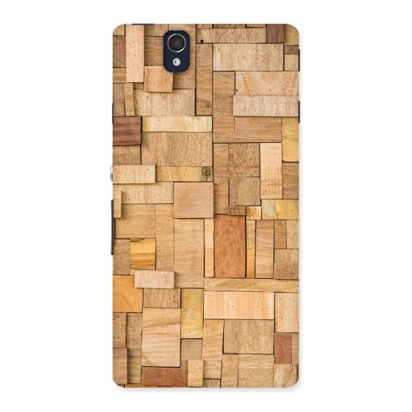 Wooden Blocks Back Case for Sony Xperia Z