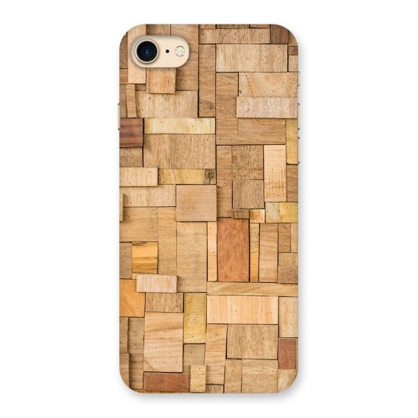 Wooden Blocks Back Case for iPhone 7