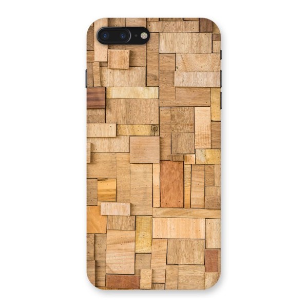 Wooden Blocks Back Case for iPhone 7 Plus