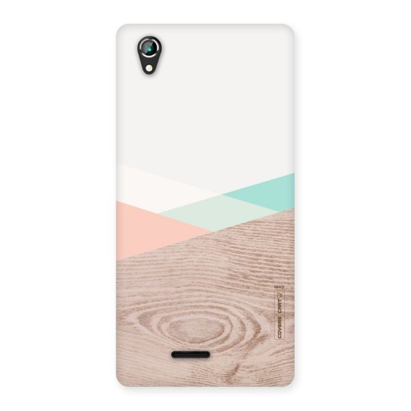 Wooden Fusion Back Case for Lava Iris 800