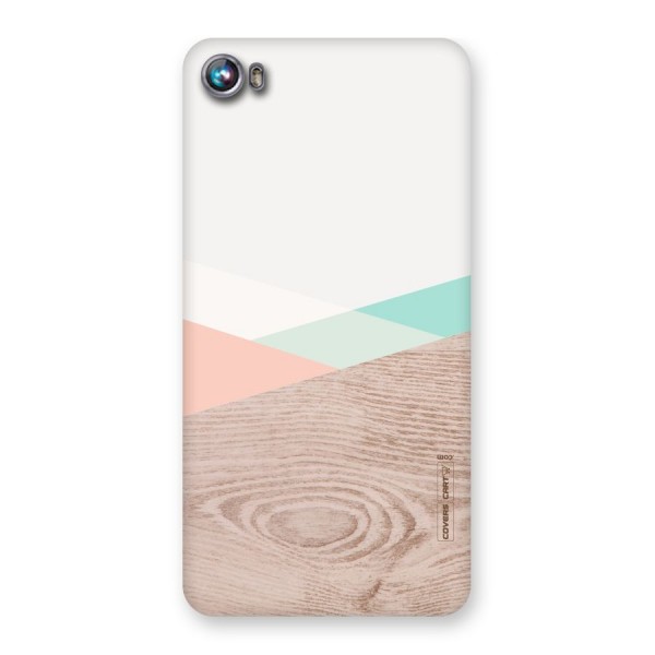 Wooden Fusion Back Case for Micromax Canvas Fire 4 A107