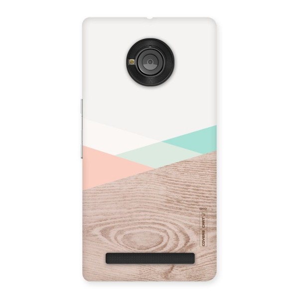 Wooden Fusion Back Case for Yu Yuphoria