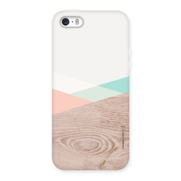Wooden Fusion Back Case for iPhone SE