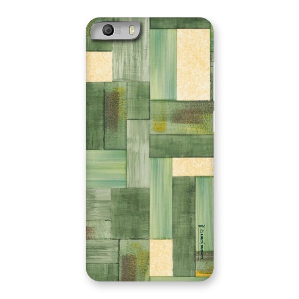 Wooden Green Texture Back Case for Micromax Canvas Knight 2