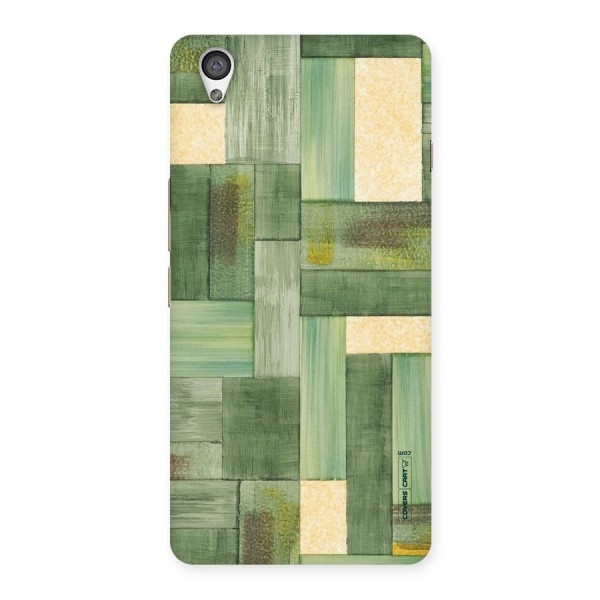 Wooden Green Texture Back Case for OnePlus X
