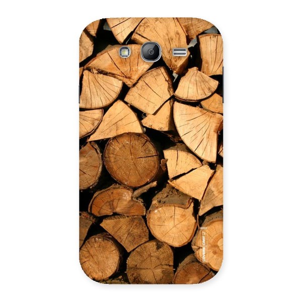 Wooden Logs Back Case for Galaxy Grand