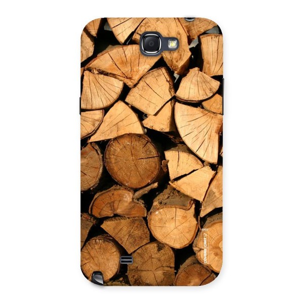 Wooden Logs Back Case for Galaxy Note 2