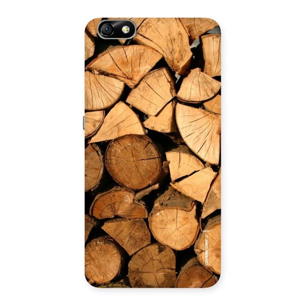 Wooden Logs Back Case for Honor 4X
