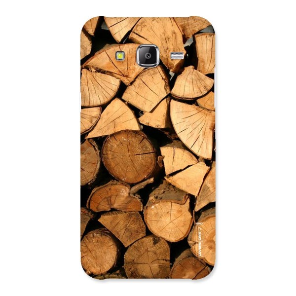 Wooden Logs Back Case for Samsung Galaxy J5