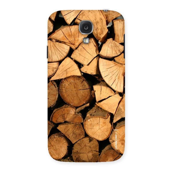 Wooden Logs Back Case for Samsung Galaxy S4