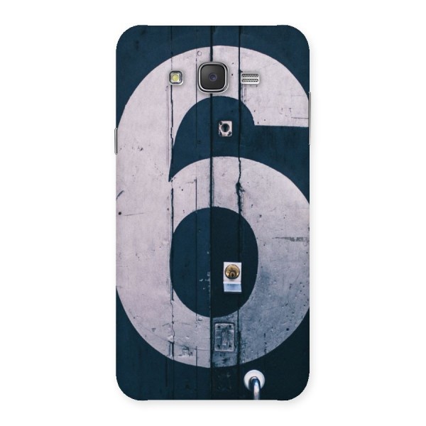 Wooden Six Back Case for Galaxy J7