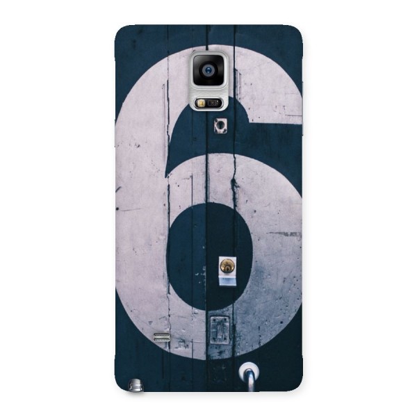 Wooden Six Back Case for Galaxy Note 4