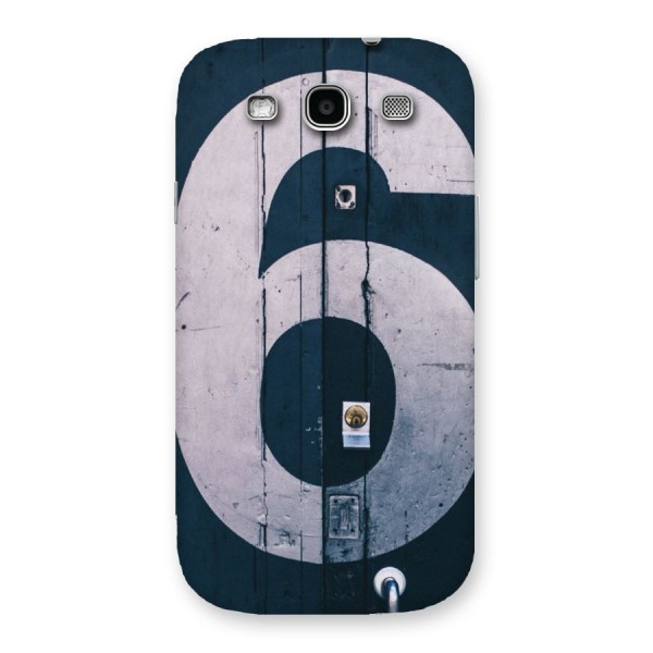 Wooden Six Back Case for Galaxy S3