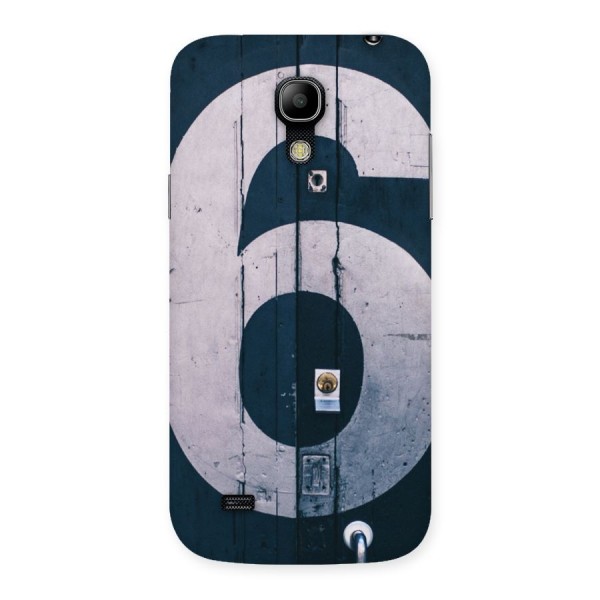 Wooden Six Back Case for Galaxy S4 Mini