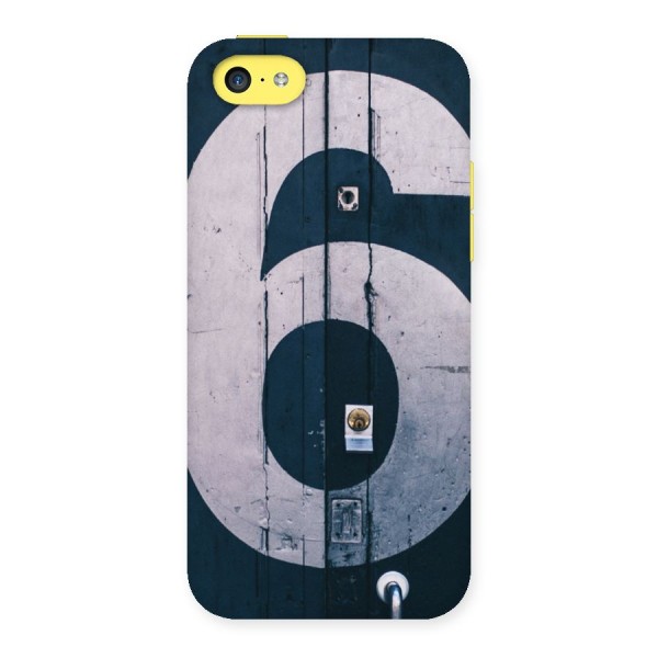 Wooden Six Back Case for iPhone 5C