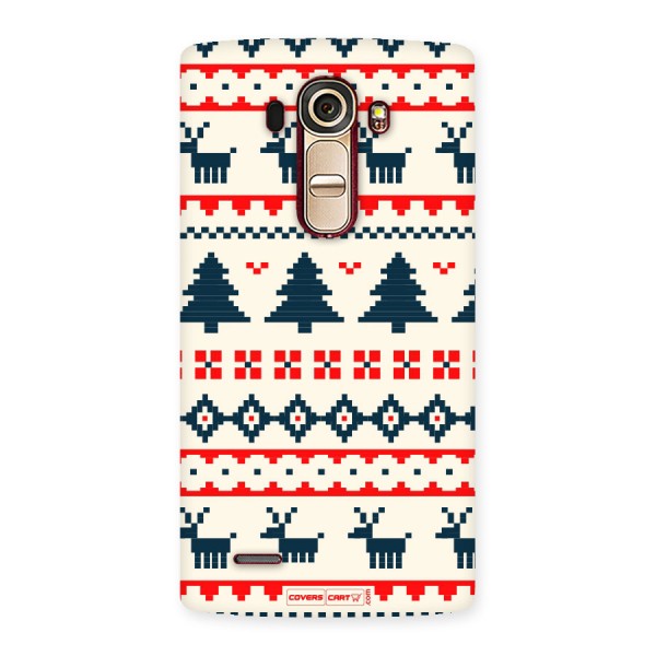 Christmas Design Pattern Back Case for LG G4